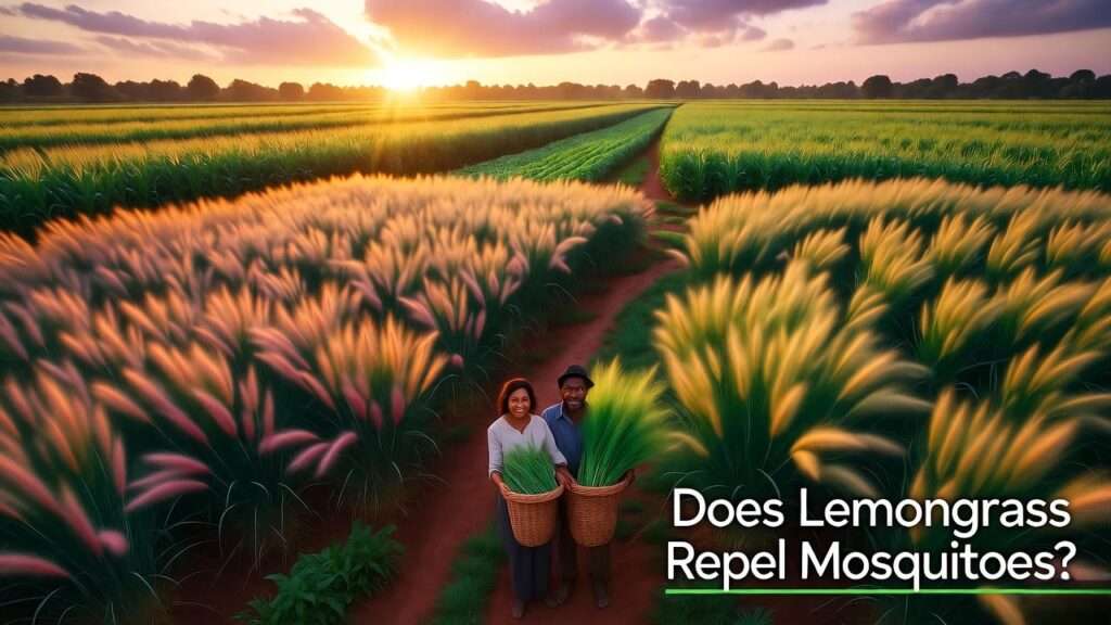 does lemongrass repel mosquitoes