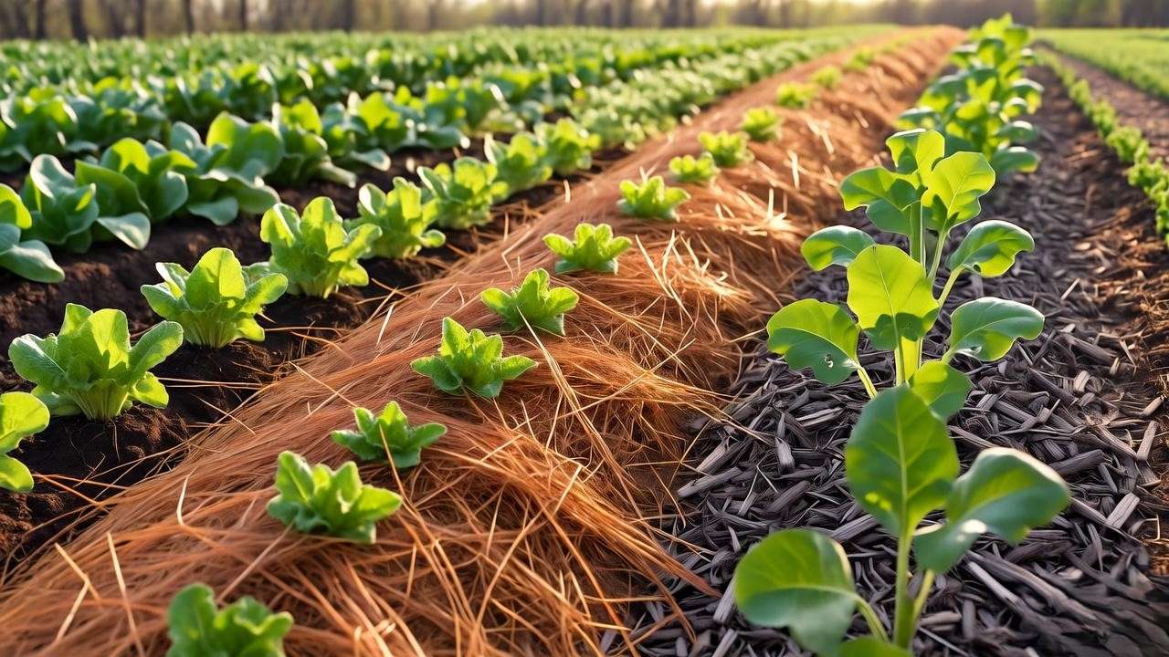pine straw vs mulch
