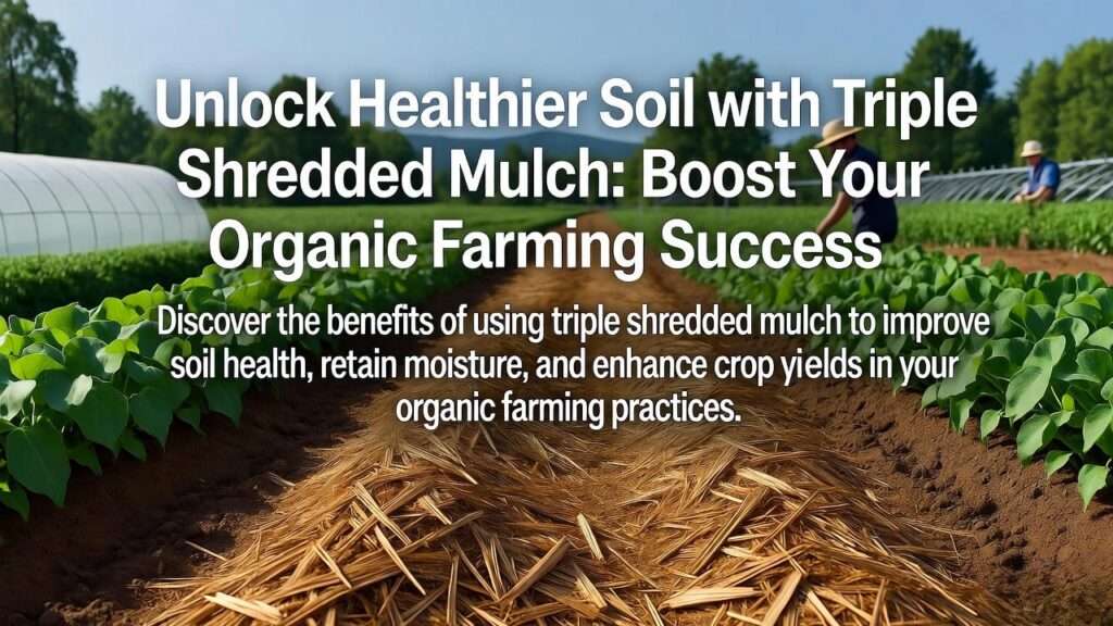 triple shredded mulch