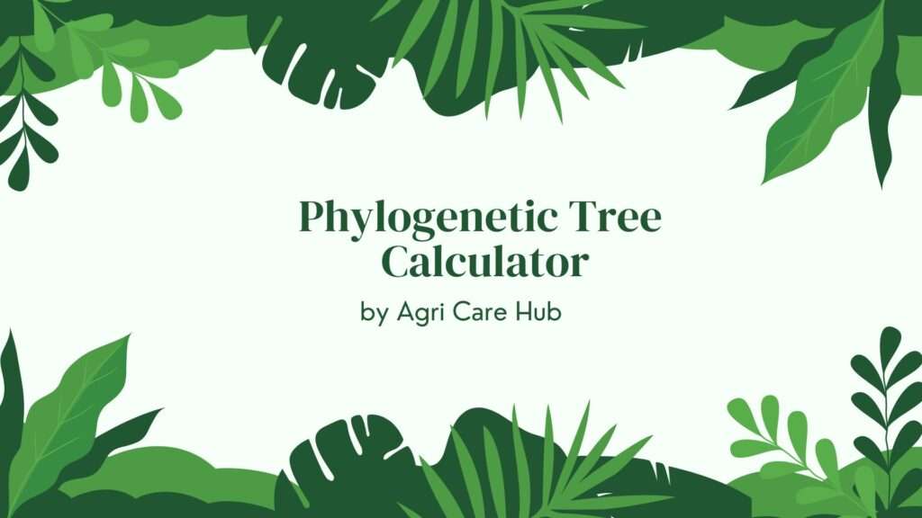 Phylogenetic Tree Calculator
