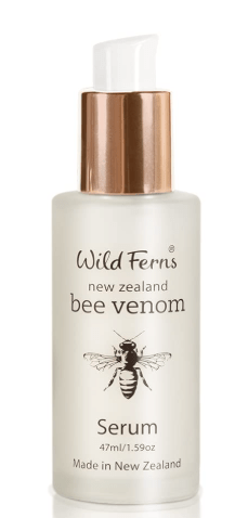 Wild Ferns New Zealand Bee Venom Serum with Manuka Honey 80+, 96% Natural, 47 milliliters