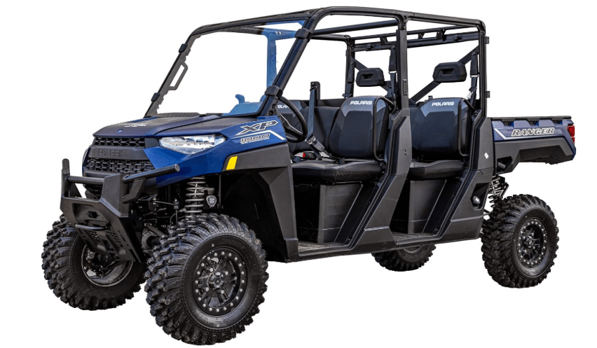 SuperATV 3" Lift Kit for 2021+ Polaris Ranger XP 1000 Crew/High Lifter Edition/NorthStar Edition/Texas Edition | 4-Door | Brake Press Bent Steel Brackets | Run up to 29" Tires