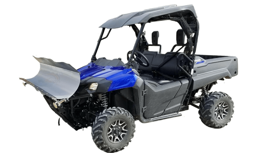 Fits KFI Compatible with YAMAHA Compatible with WOLVERINE SXS (ALL MODELS) 2016 2019 - UTV 66" Snow Plow Combo Kit