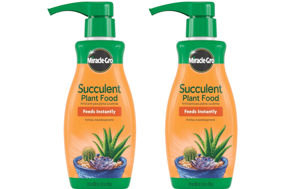 Miracle-Gro Succulent Plant Food, 8 oz., For Succulents including Cacti, Jade, And Aloe