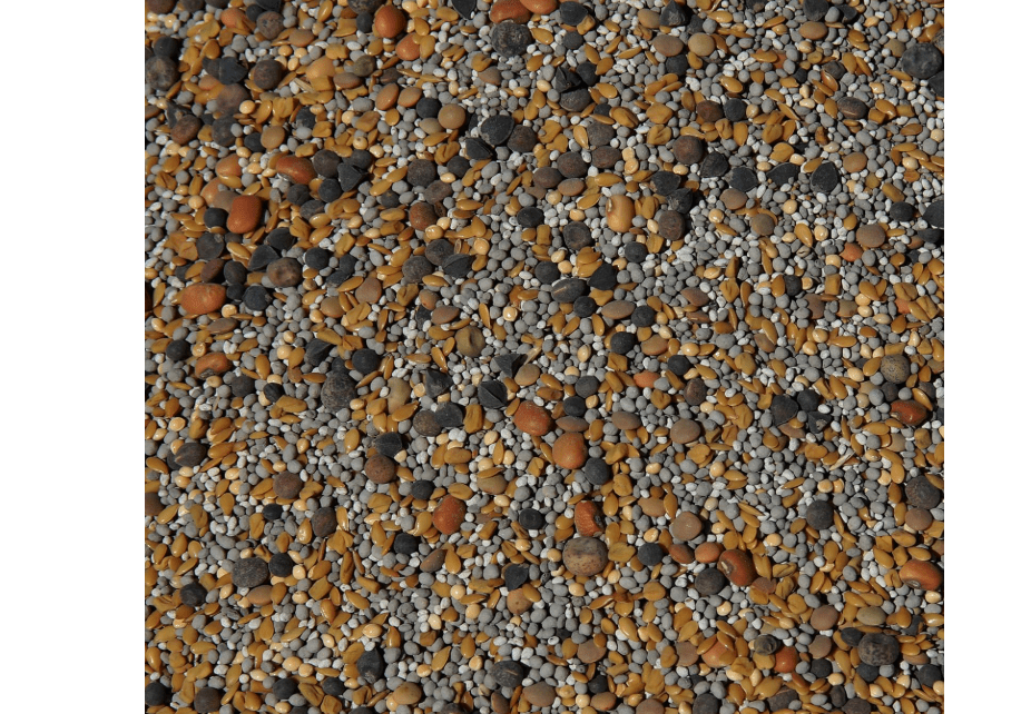 No-Till Cover Crop 13-Seed Mix (1 lb. Bag): [50% Clovers Plus Fenugreek, Vetch, Flax, Cowpeas, Buckwheat, Forage Peas, Millet, Lentils, Crimson Clover, Sweet Yellow, White Clover, Medium Red Clover]
