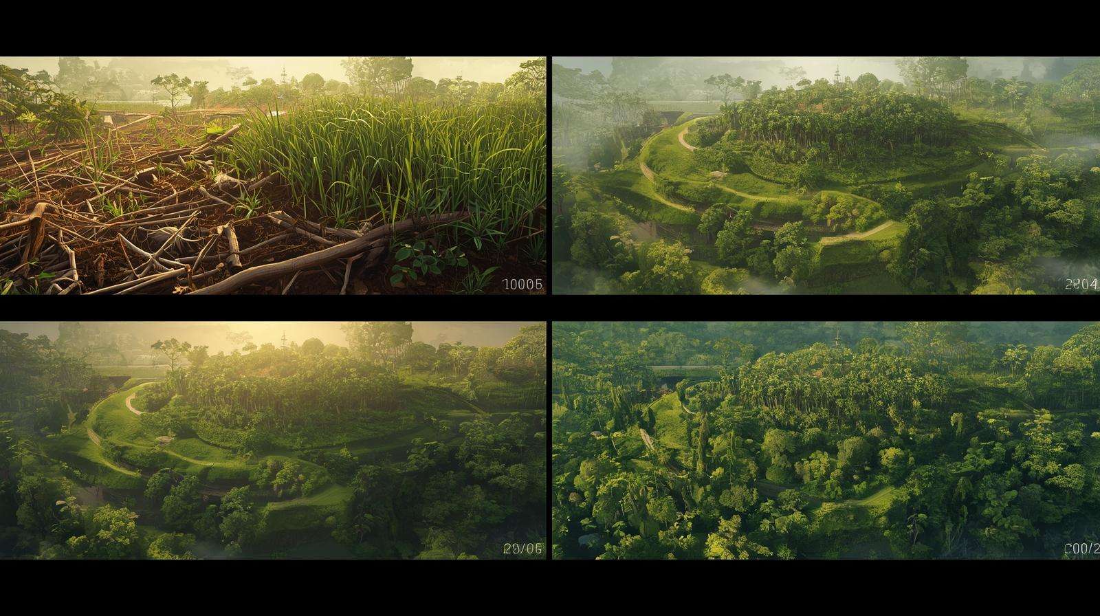 Four phases of hyper-succession in permaculture: pioneer to climax ecosystem in 3–7 years