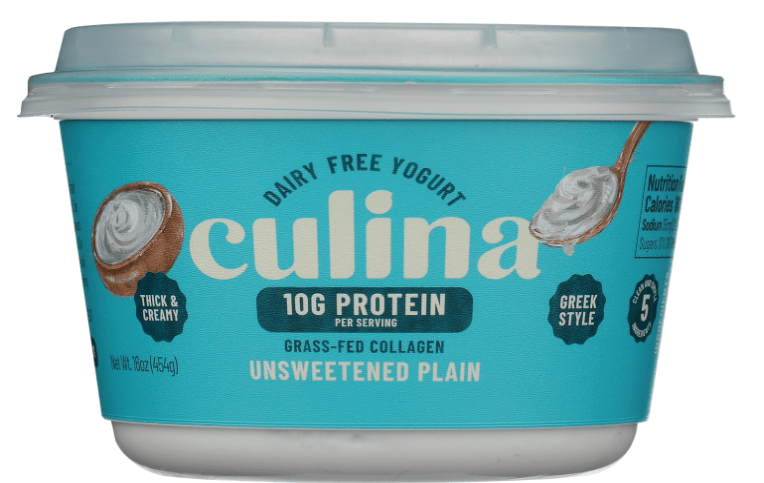 CULINA Unsweetened Plain Coconut Protein Yogurt, 16 OZ