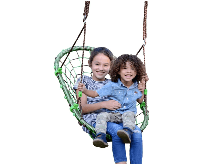 Swurfer Tree Swing – Swing Chair, Outdoor Swings for Kids, Tree Swings for Kids and Adults Outdoor, Weather Resistant, Heavy Duty Metal Frame Multi-Position, Ages 4 and Up, Holds up to 200lbs