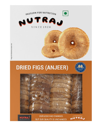 Nutraj Signature Dried Figs (Anjeer) 400g - Vacuum Pack