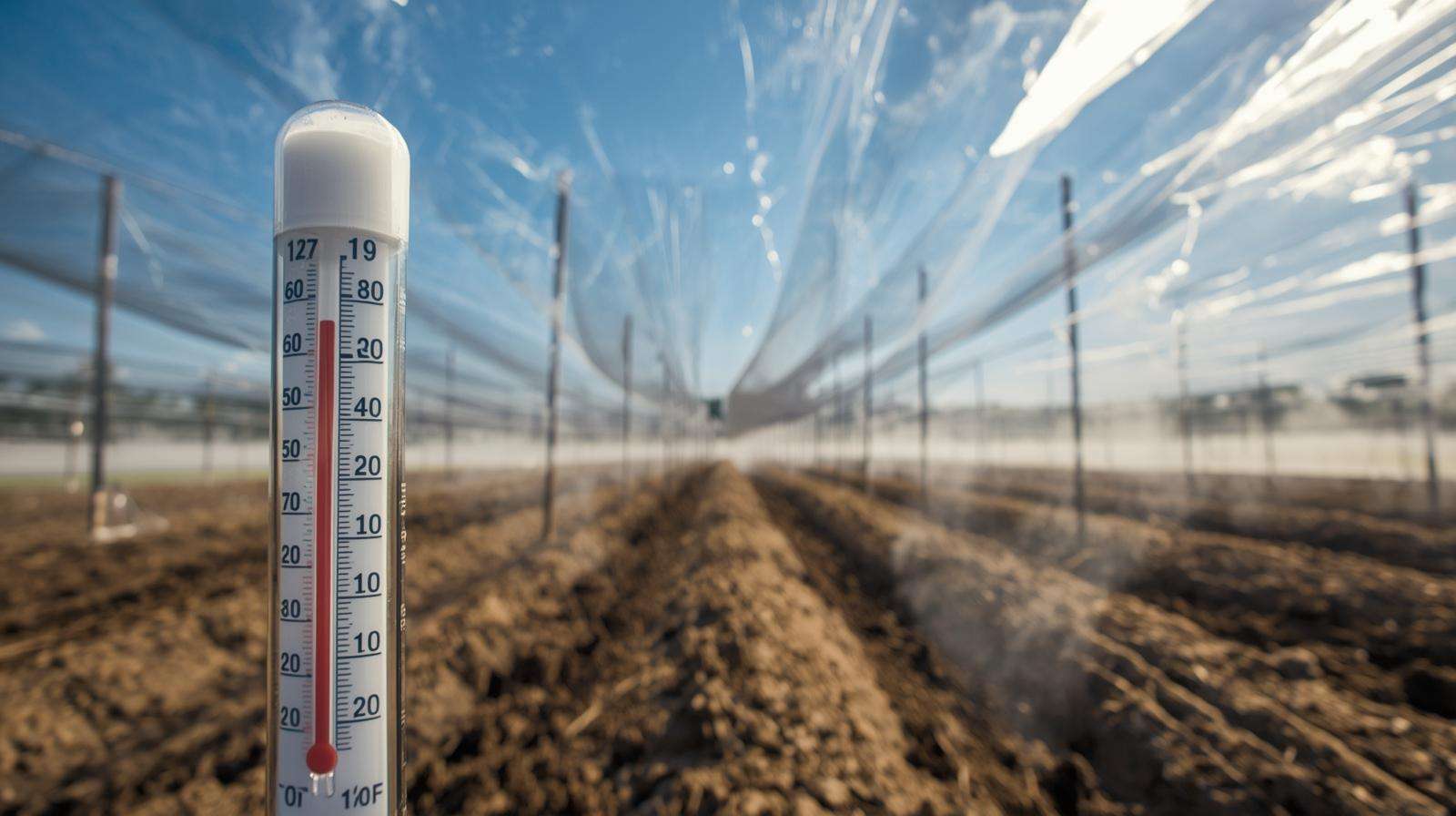 soil solarization at 118°F for root aphid control