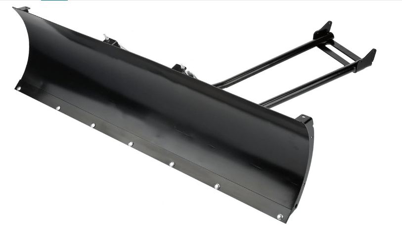 DENALI PLOWS® 50" Universal ATV Snow Plow Kit. Heavy-Duty 11-Gauge Steel Blade Rips Through Wet Snow and Ice.