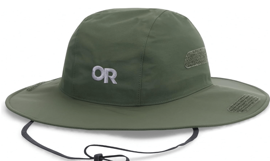 Outdoor Research Unisex Seattle Rain Hat, Verde, S