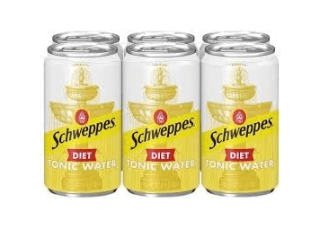 Schweppes, Zero Sugar Tonic Water, 7.5 Ounce