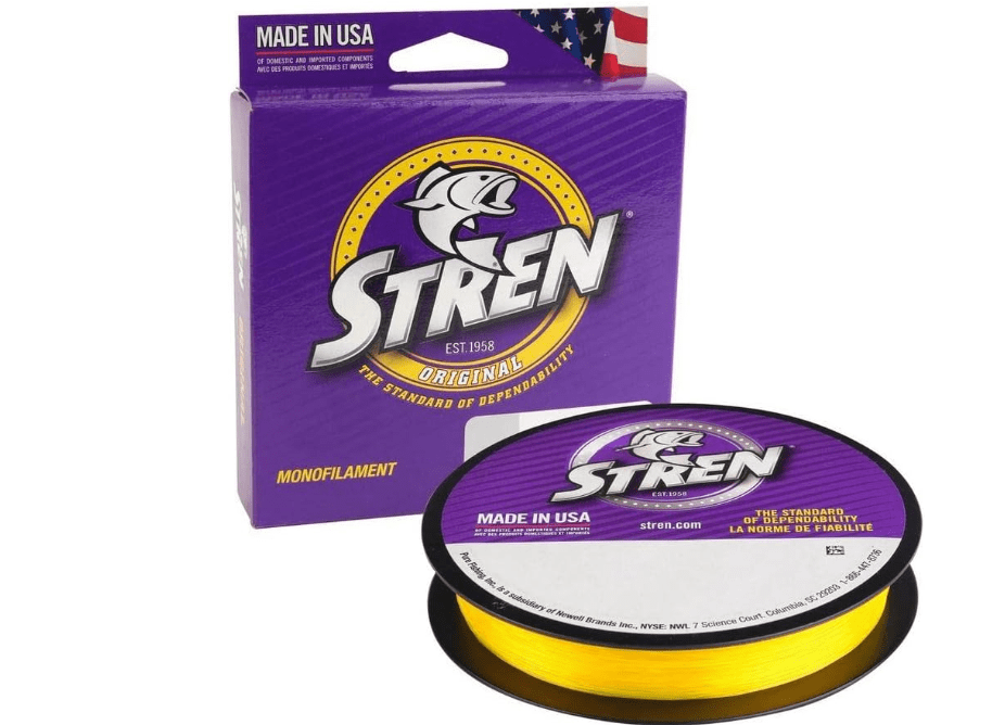 Stren Original®, Hi-Vis Gold, 20lb | 9kg Monofilament Fishing Line, Suitable for Freshwater Environments