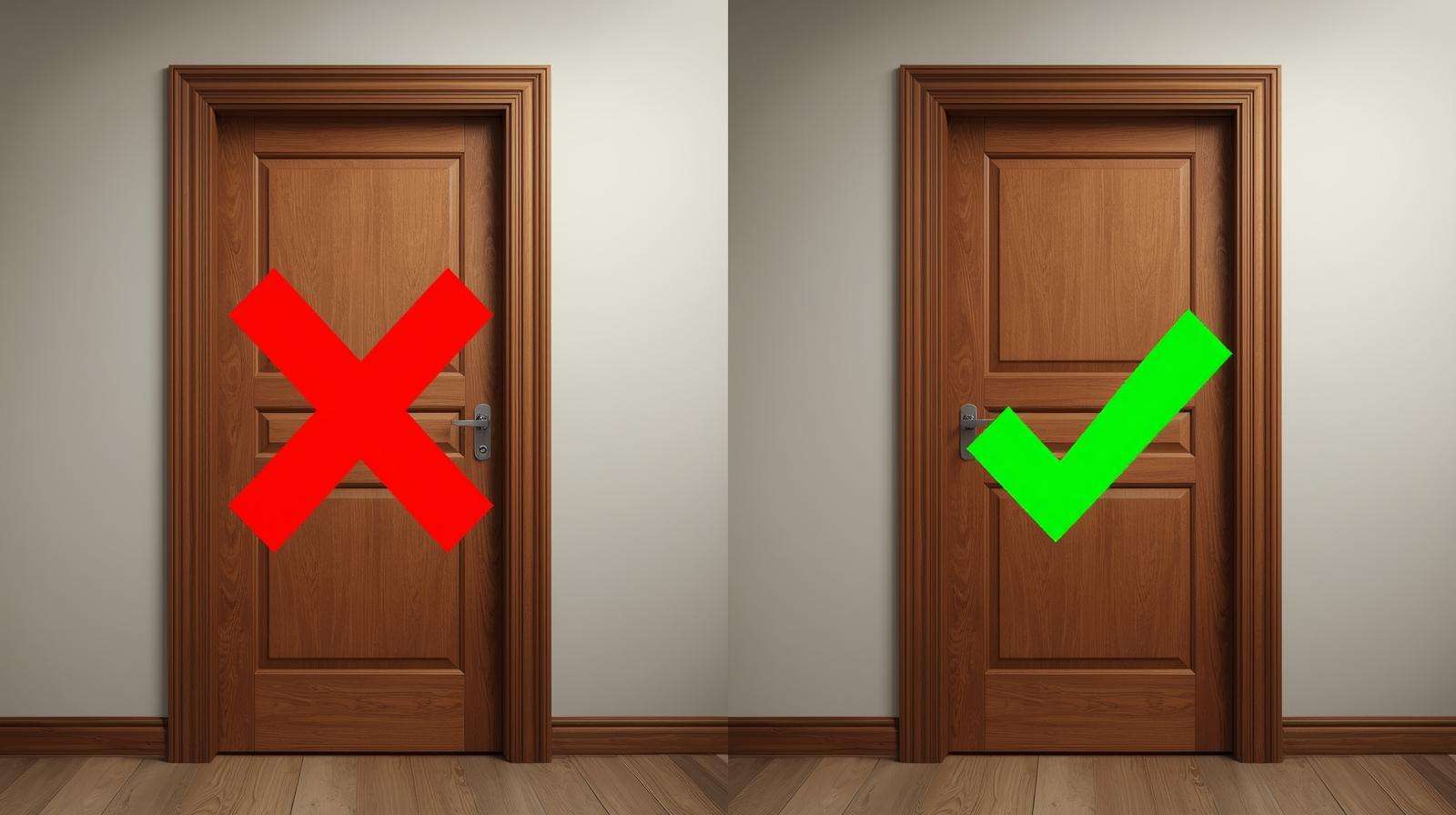 before and after fix for sticky door on homemade woodchuck trap