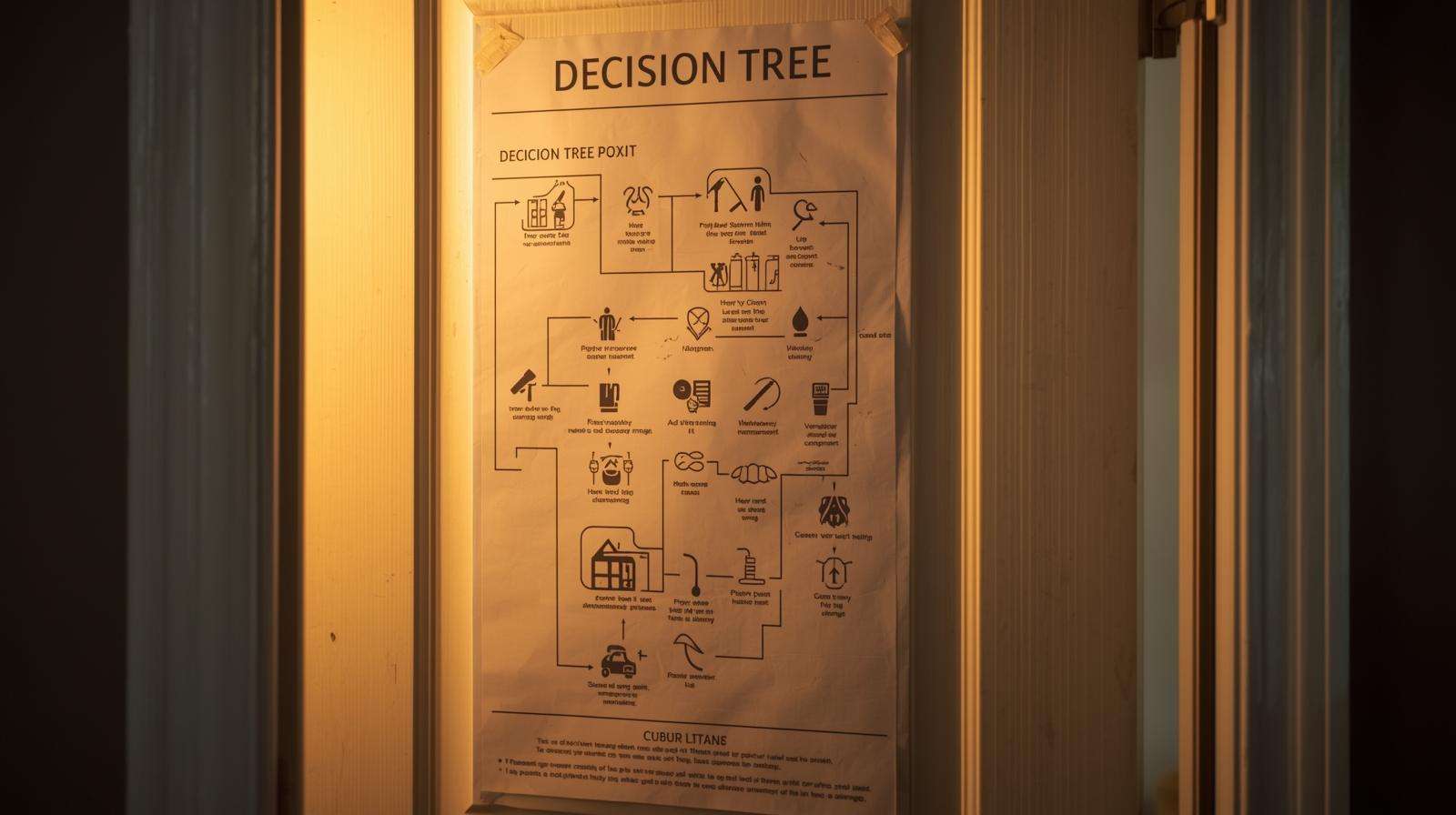 Visual pantry moth trap troubleshooting flowchart for persistent infestations