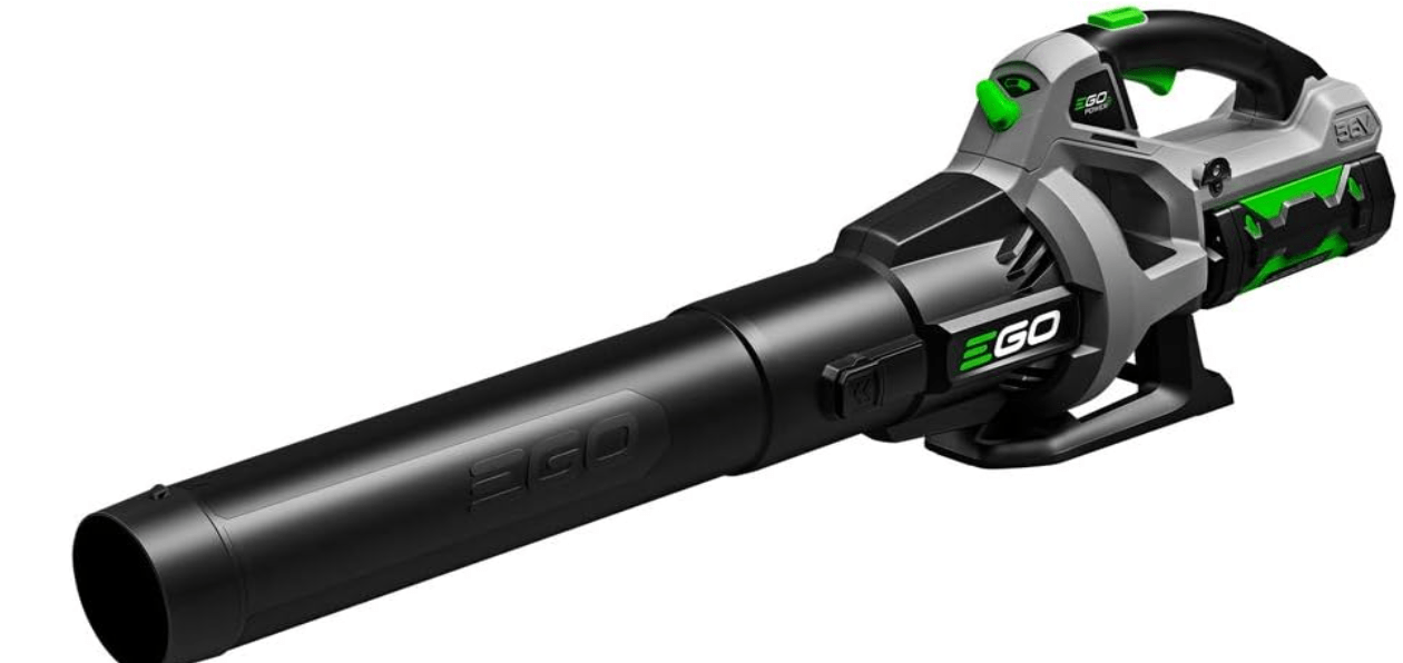 EGO Power+ LB5302 3-Speed Turbo 56-Volt 530 CFM Cordless Leaf Blower, 2.5Ah Battery and Charger Included
