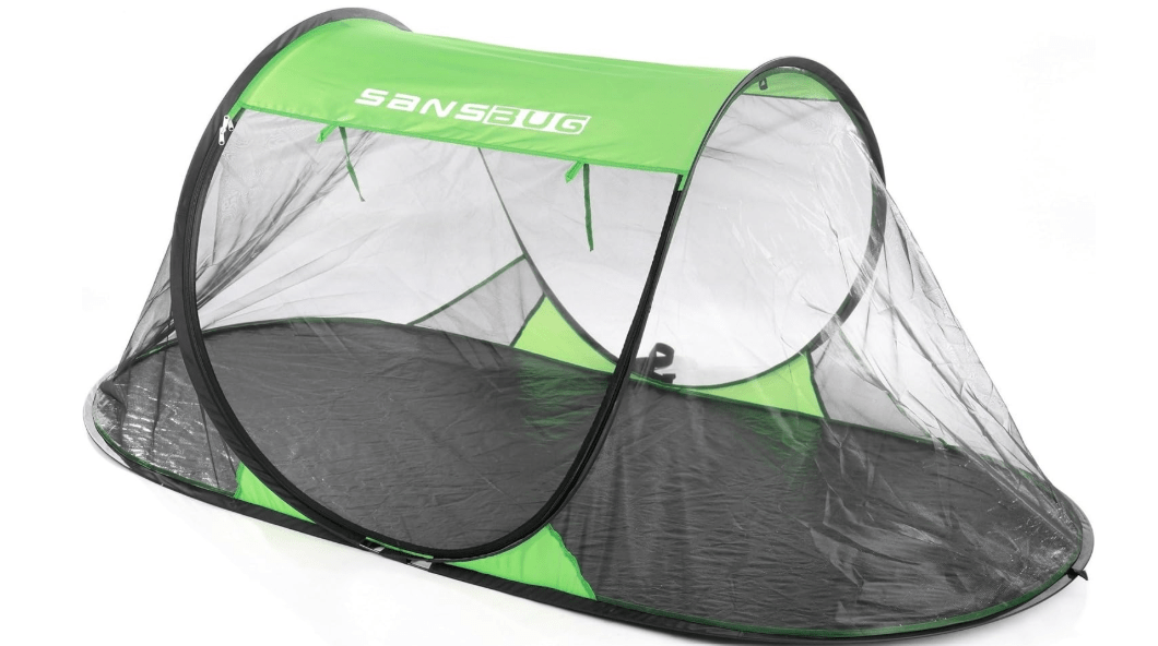 Instant Pop up Mosquito Net Tent for 1 Person (Tarp Floor)