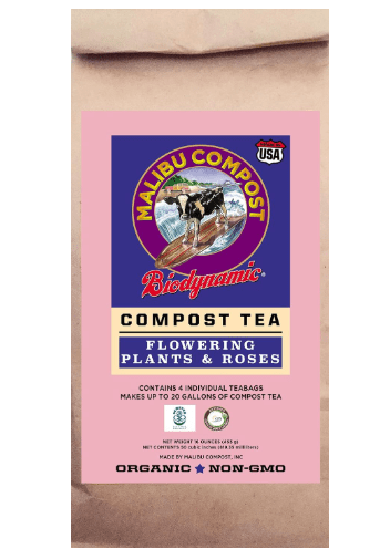 Malibu Compost Biodynamic Organic Compost Tea for Flowering Plants & Roses 1lb