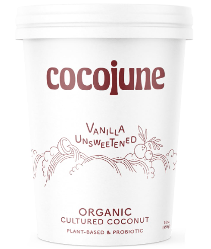 Cocojune Organic Unsweetened Vanilla Multiserve, White, 1 Pound (Pack of 1)