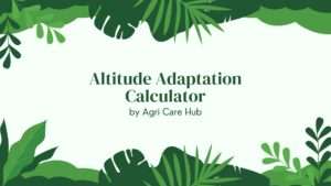 Altitude Adaptation Calculator