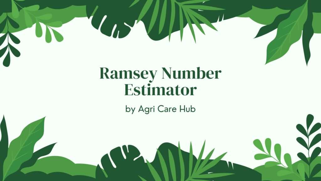 Ramsey Number Estimator