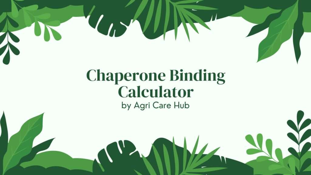 Chaperone Binding Calculator