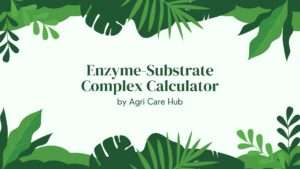 Enzyme-Substrate Complex Calculator