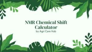 NMR Chemical Shift Calculator