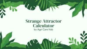 Strange Attractor Calculator