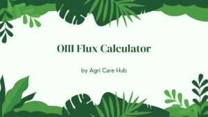 OIII Flux Calculator