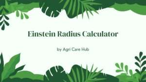 Einstein Radius Calculator