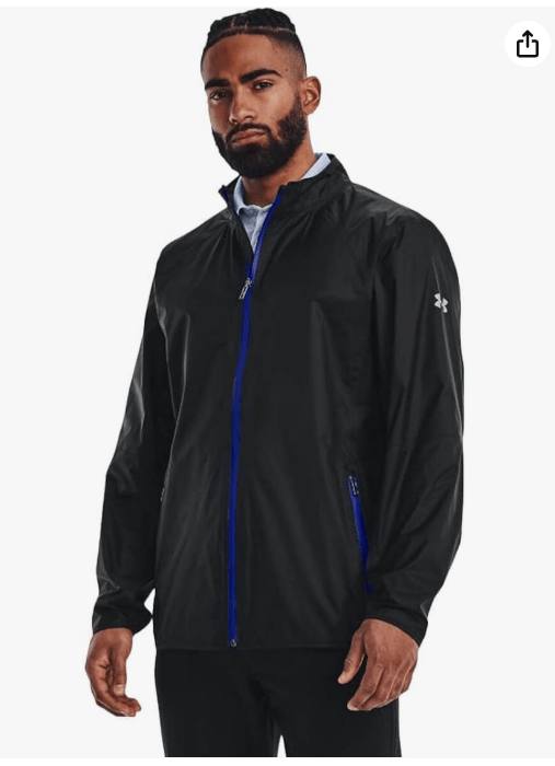 Under Armour Storm Session Golf Rain Jacket – Breathability King for Humid Downpours