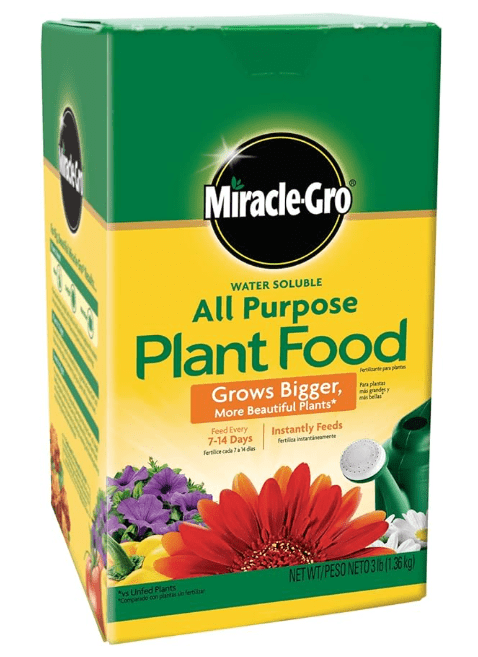 Miracle-Gro Water Soluble All Purpose Plant Food (10-10-10) – Best All-Purpose Liquid