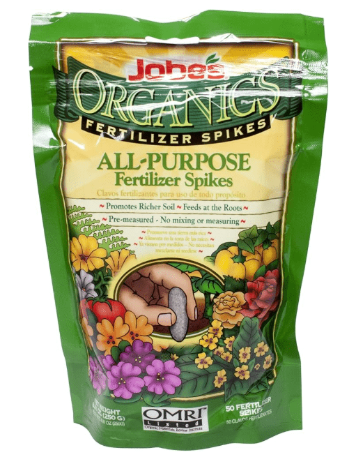 Jobe's Organics All Purpose Fertilizer Spikes (4-4-4) – Best Organic Spike System