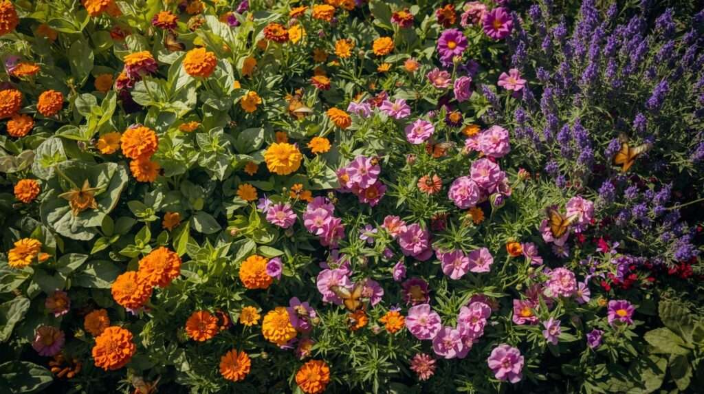 Discover the best flowers to plant in vegetable garden that attract pollinators, repel pests, boost yields & beautify your veggie patch naturally in 2025.