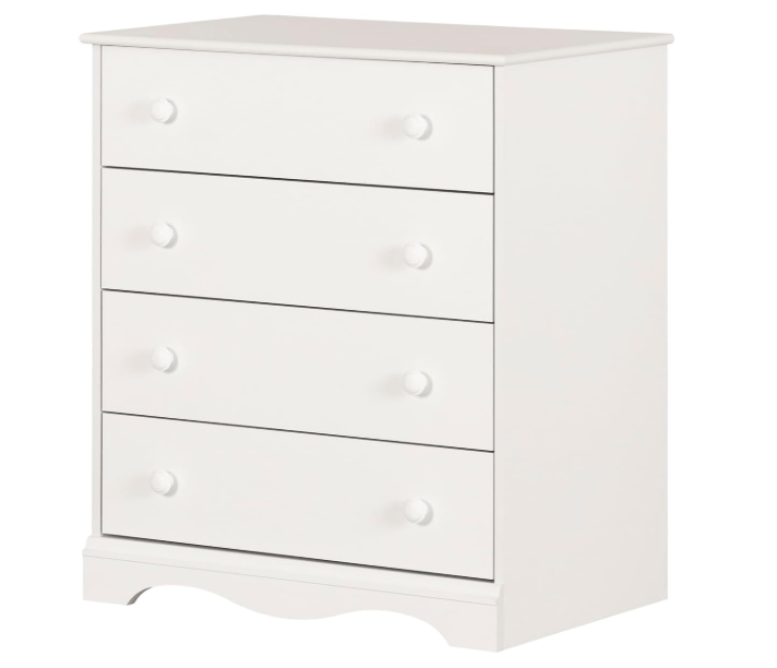 South Shore Little Treasures 4-Drawer Chest