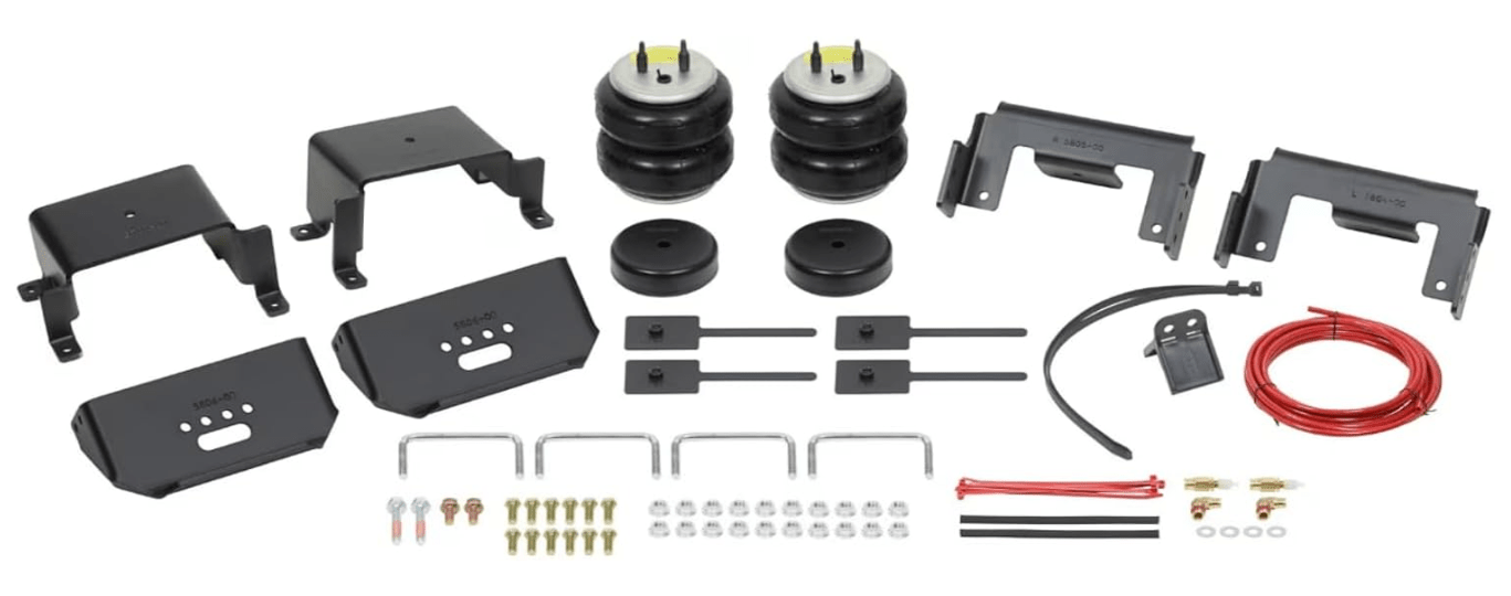 Firestone Airide 2582 Rear Air Spring Kit fits 2015-2025 F150 | Load Capacity of 5,000 Pounds | 5-100 PSI | Enhances Brake Effectiveness | No Drill System | Increased Road Safety 