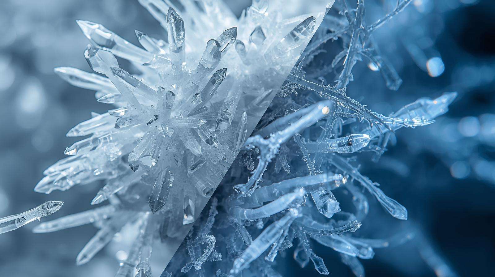 Microscope comparison of calcium oxalate crystals vs prayer plant fiber showing non-toxic structure.
