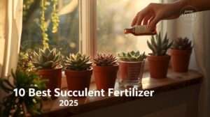 Best succulent fertilizer 2025 – Grow More Cactus Juice in action, expert guide featured image.