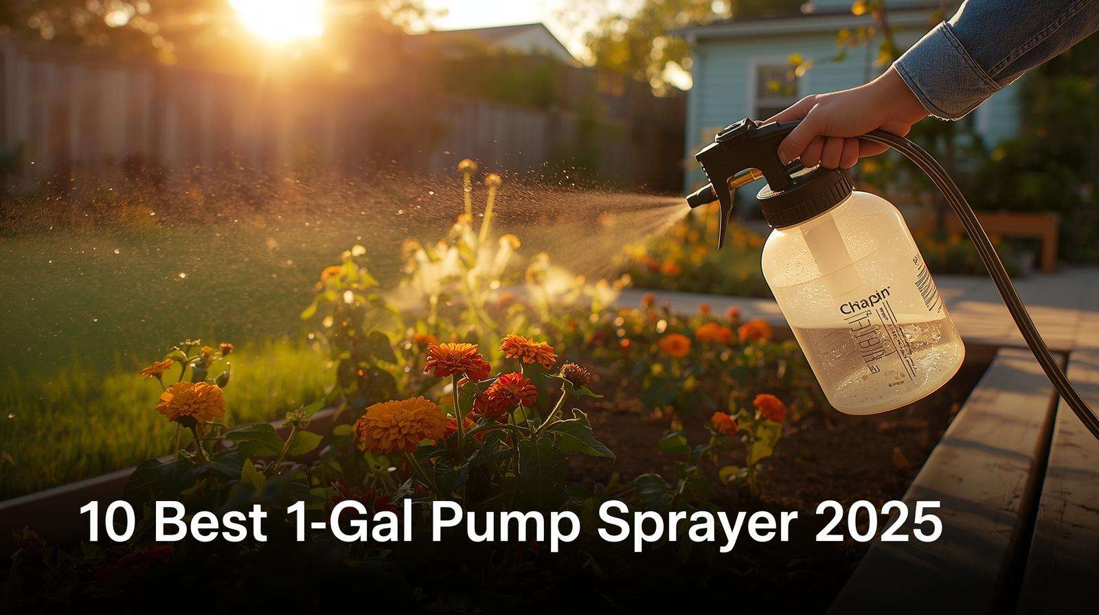 10 Best 1 Gal Pump Sprayer 2025 – Expert Reviews