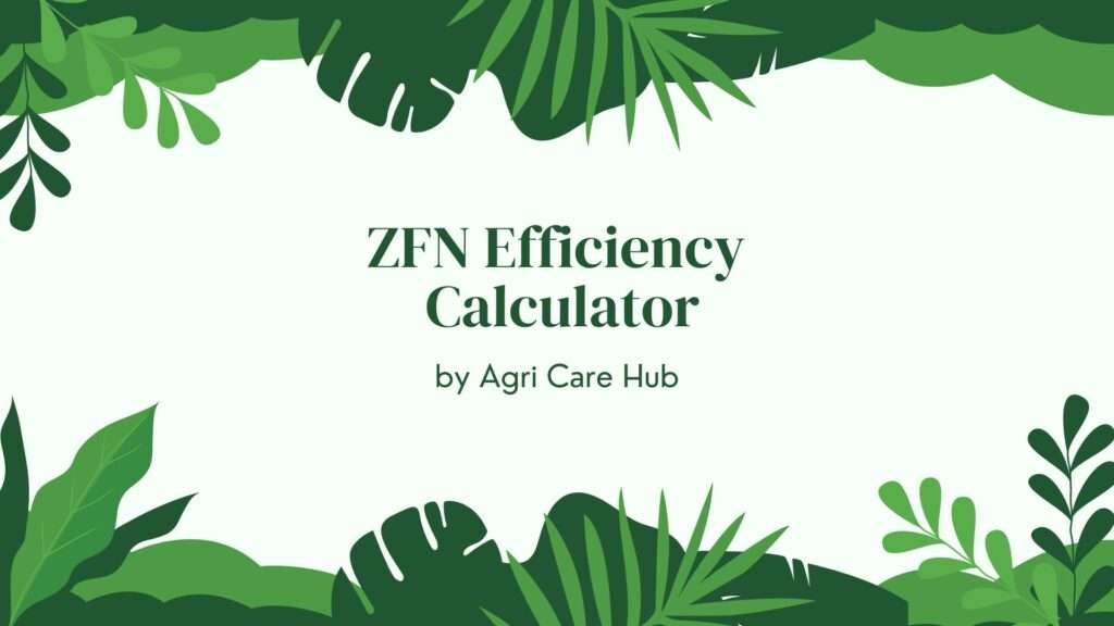 ZFN Efficiency Calculator