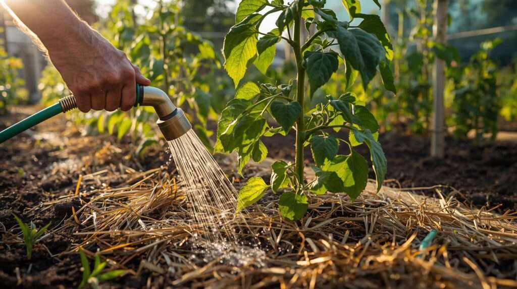 Watering in Extreme Heat