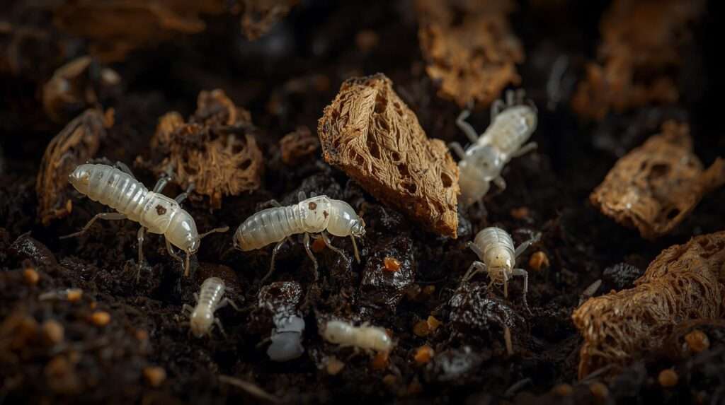 termite larvae