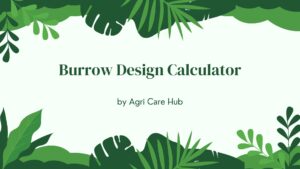 Burrow Design Calculator