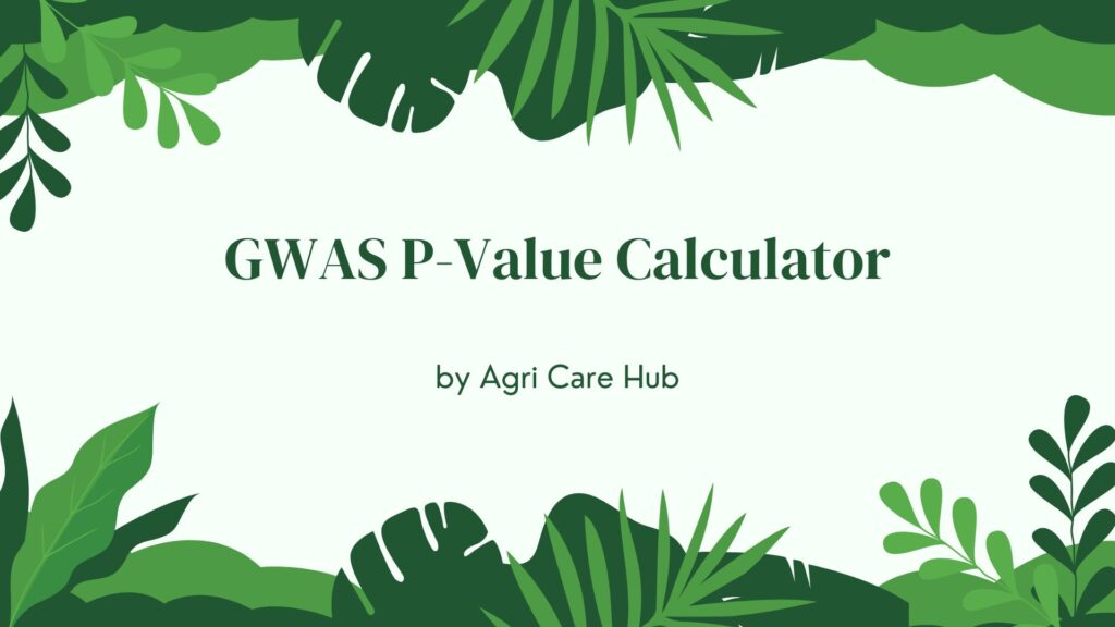 GWAS P-Value Calculator
