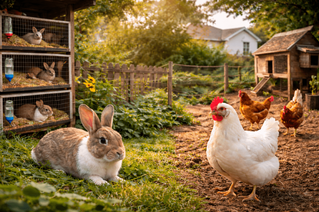 Housing for Rabbits or Chickens