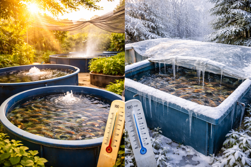 Keeping Fish Alive in Heat Waves and Cold Snaps