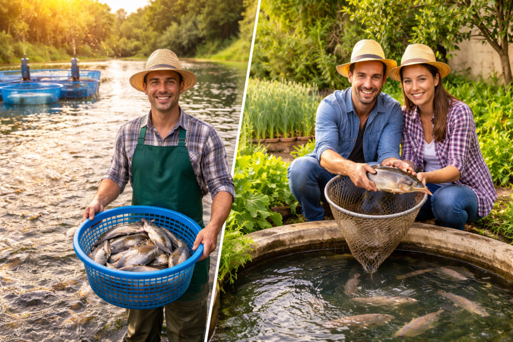 Raising Fish for Profit vs Personal Use