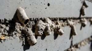 termite mud tubes
